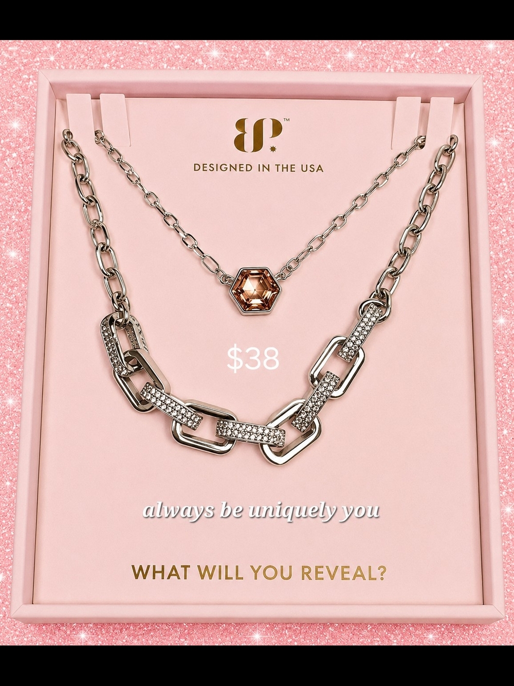 Always Be Uniquely You Bomb Party Luxe Layer. Bp.